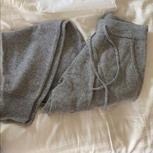 The Cashmere Project grey joggers